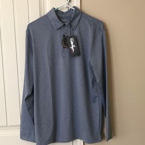 Walter Hagen Long Sleeve Men’s Golf Polo
